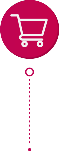 logo cadie sur fond rouge